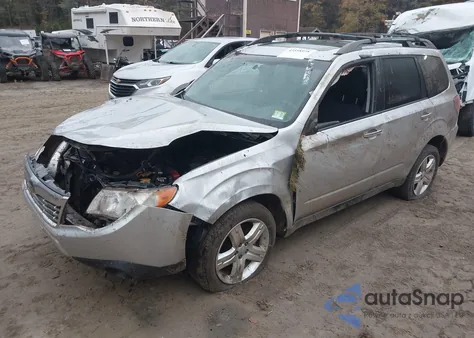 2010 Subaru Forester 2.5X Premium from USA, damaged, VIN JF2SH6CC9AH779025